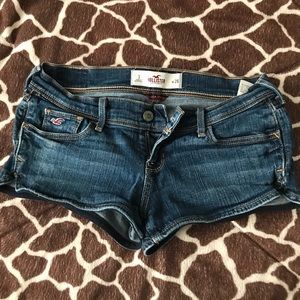 Hollister jean shorts